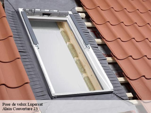 Pose de velux  lupersat-23190 Alain Couverture 23