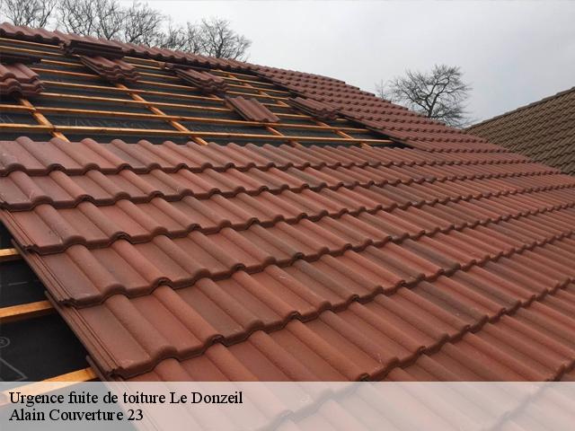Urgence fuite de toiture  le-donzeil-23480 Alain Couverture 23