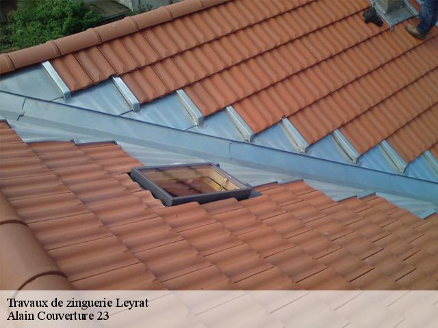 Travaux de zinguerie  leyrat-23600 Alain Couverture 23