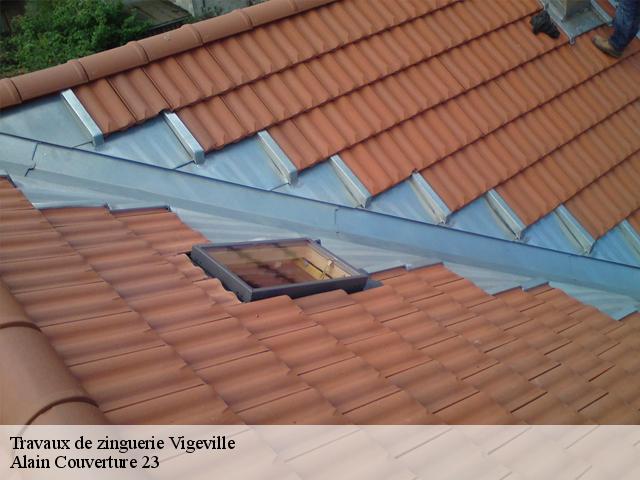 Travaux de zinguerie  vigeville-23140 Alain Couverture 23